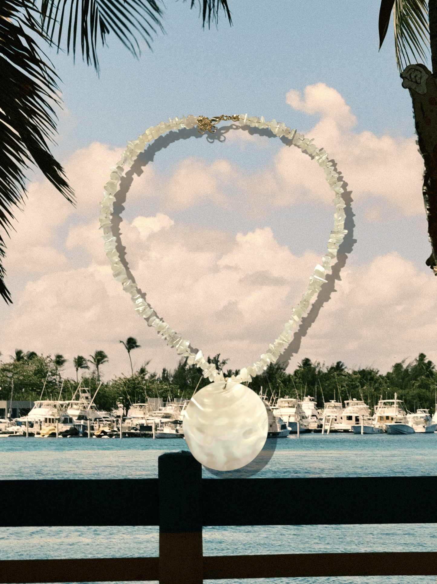 Piñones Necklace Eledé White