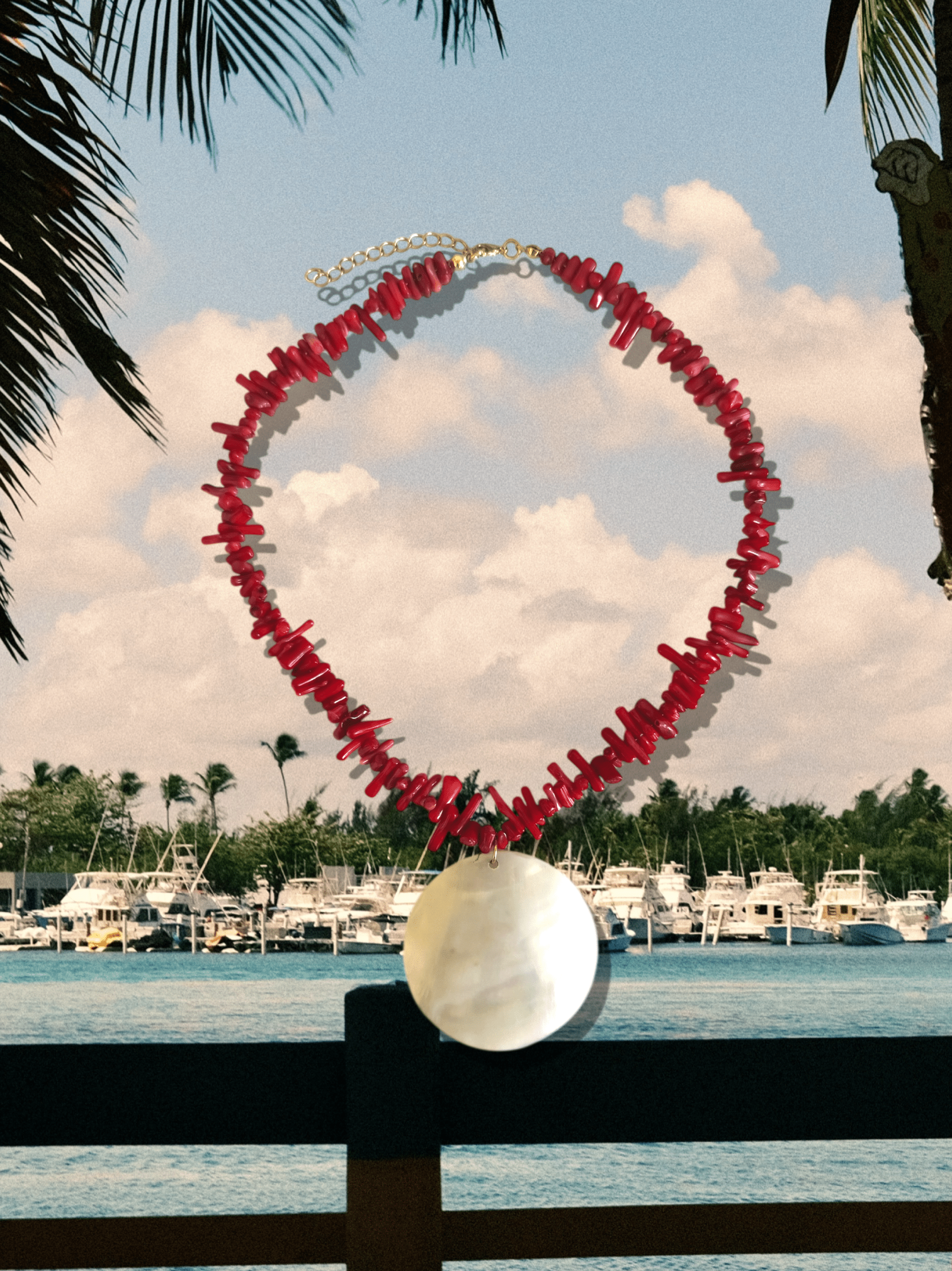 Piñones Necklace Eledé Red 