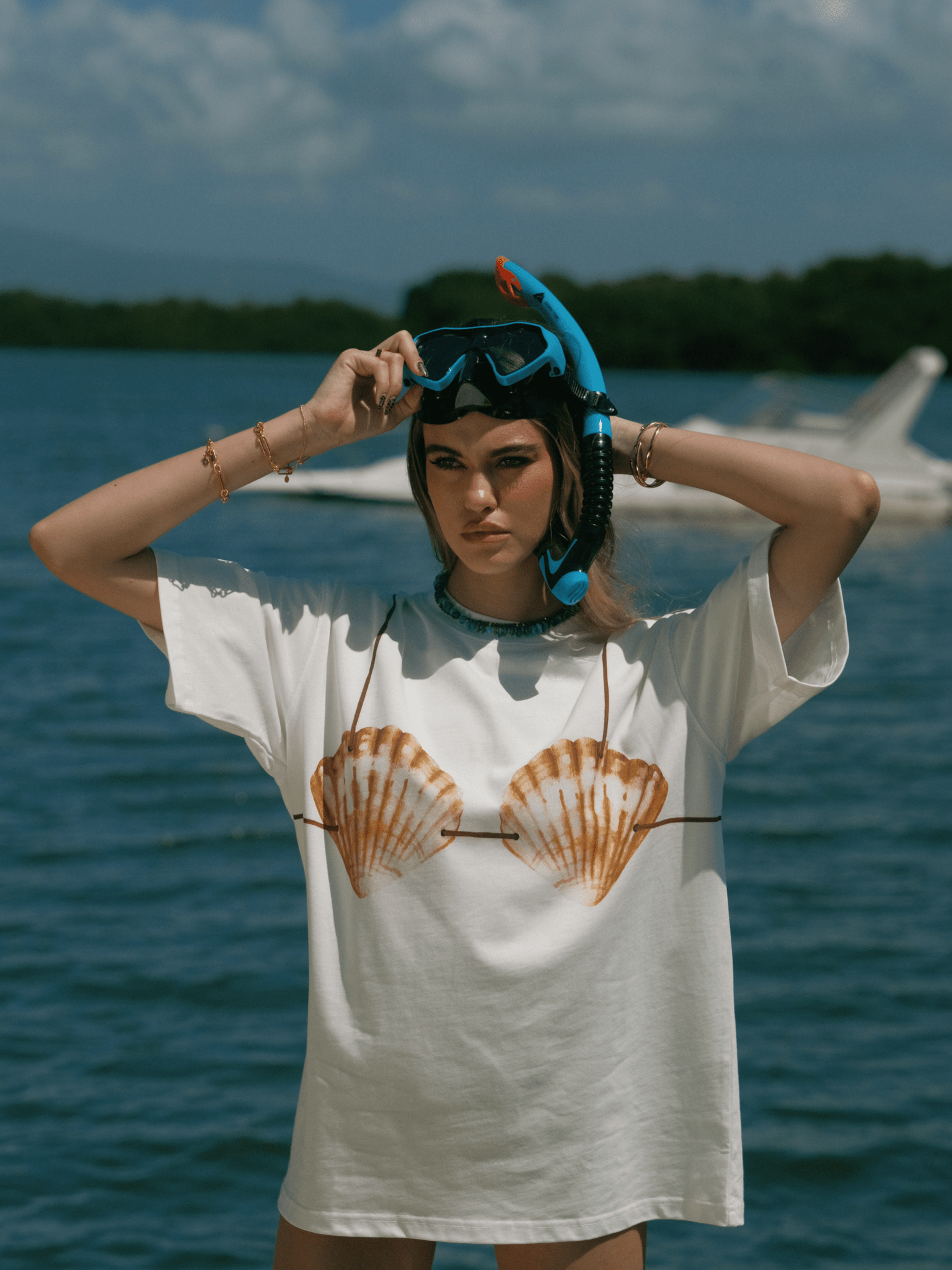 Shell Bikini Tee