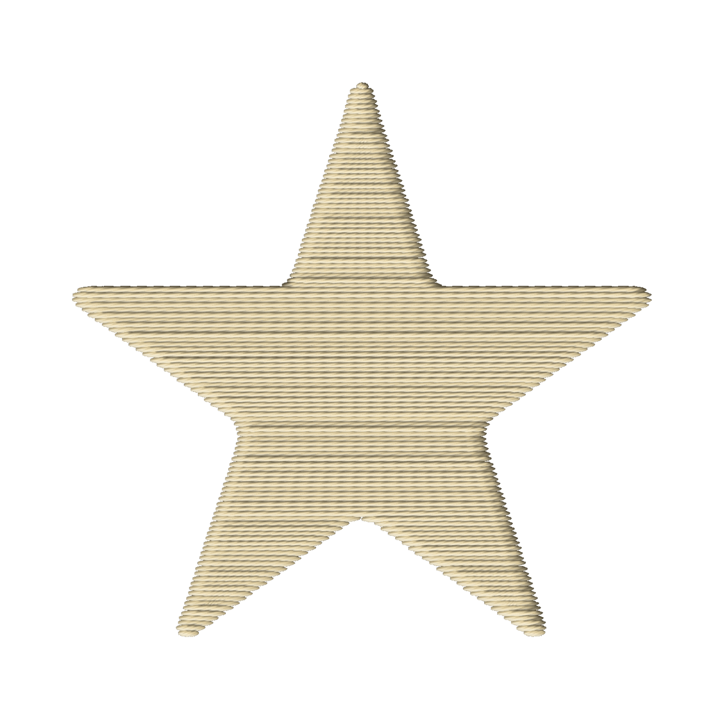 SanSe Patch Collection Eledé Beige Star Patch 