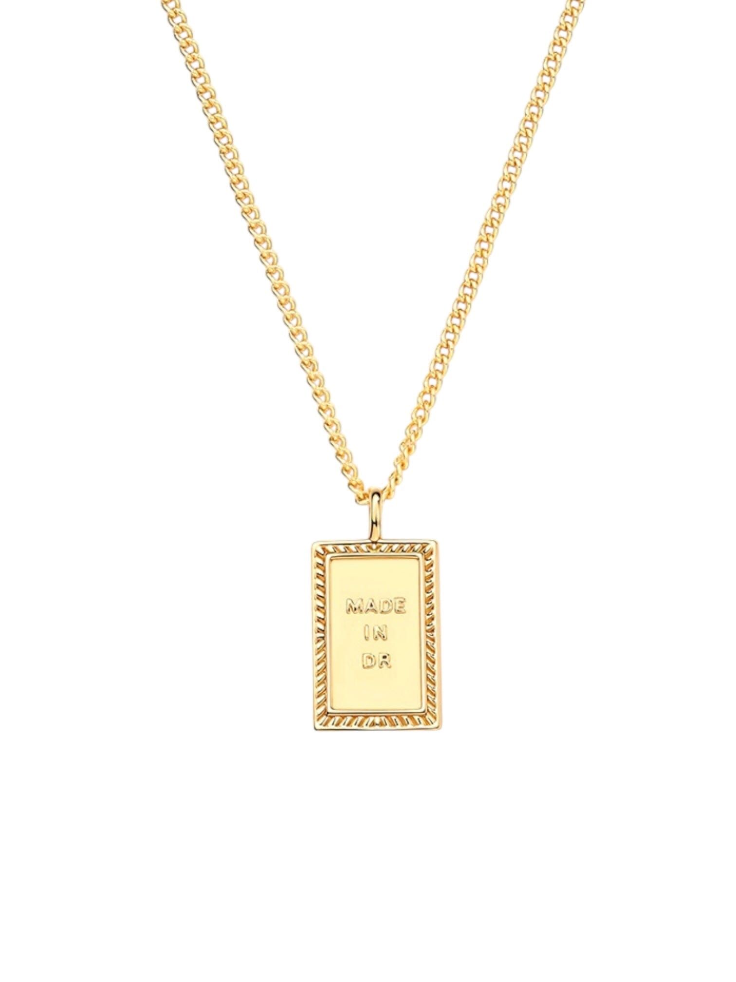 Made in Dominican Republic (DR) Necklace