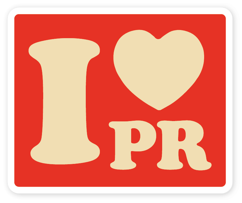 I <3 PR Stickers Eledé 