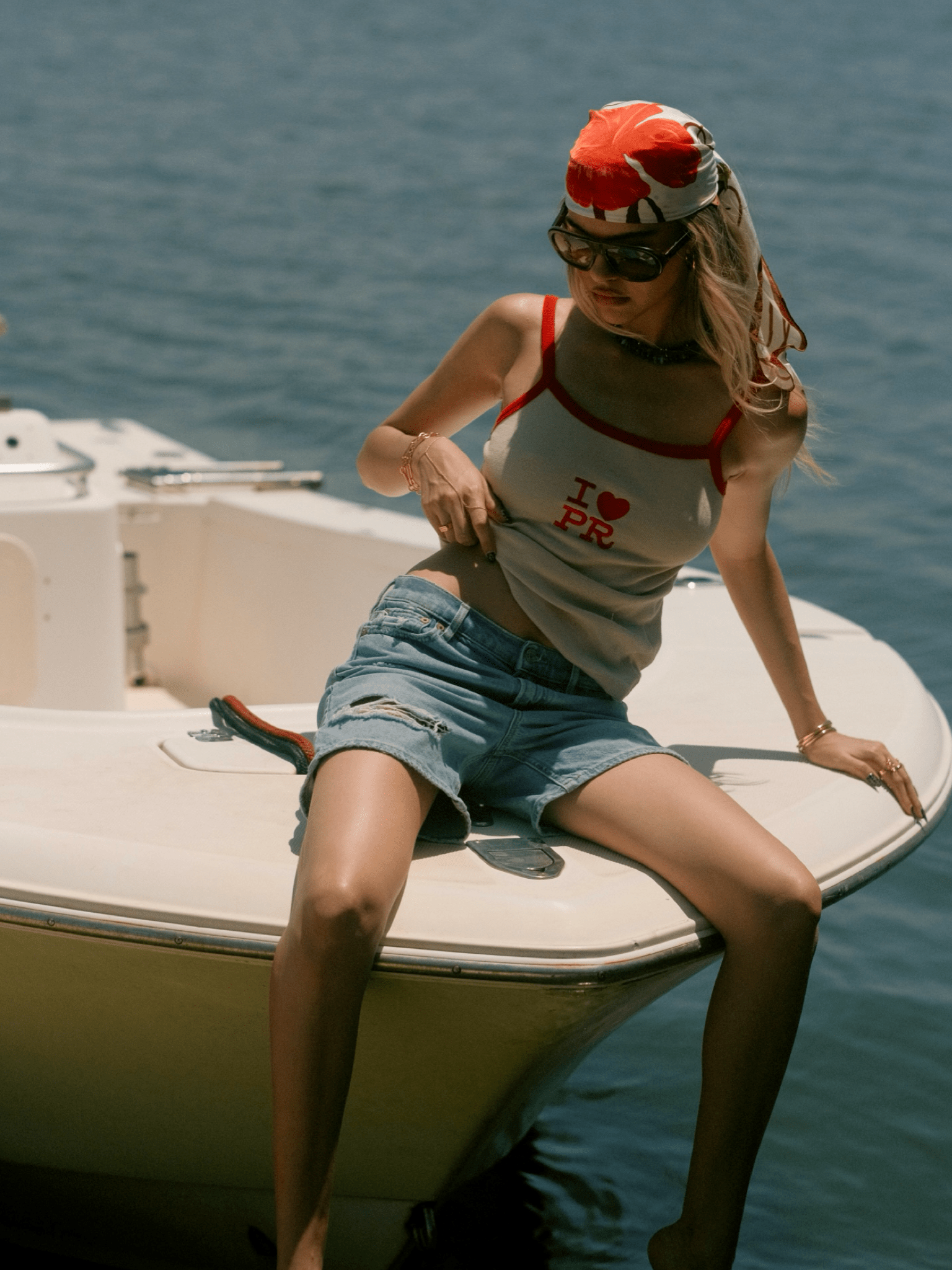 Puerto Rico Scarf Top/Bandana Eledé 