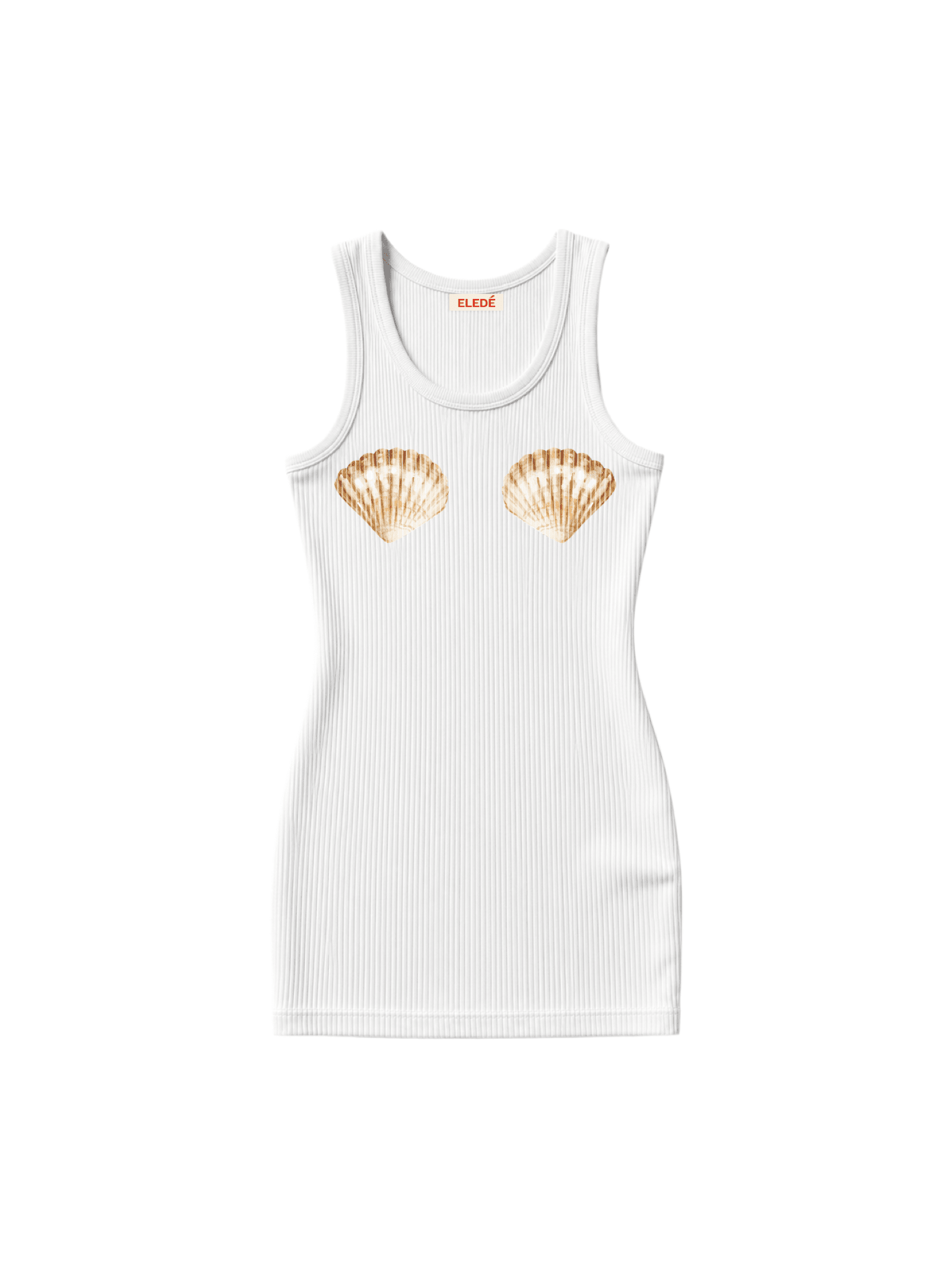 Shell Mini Tank Dress