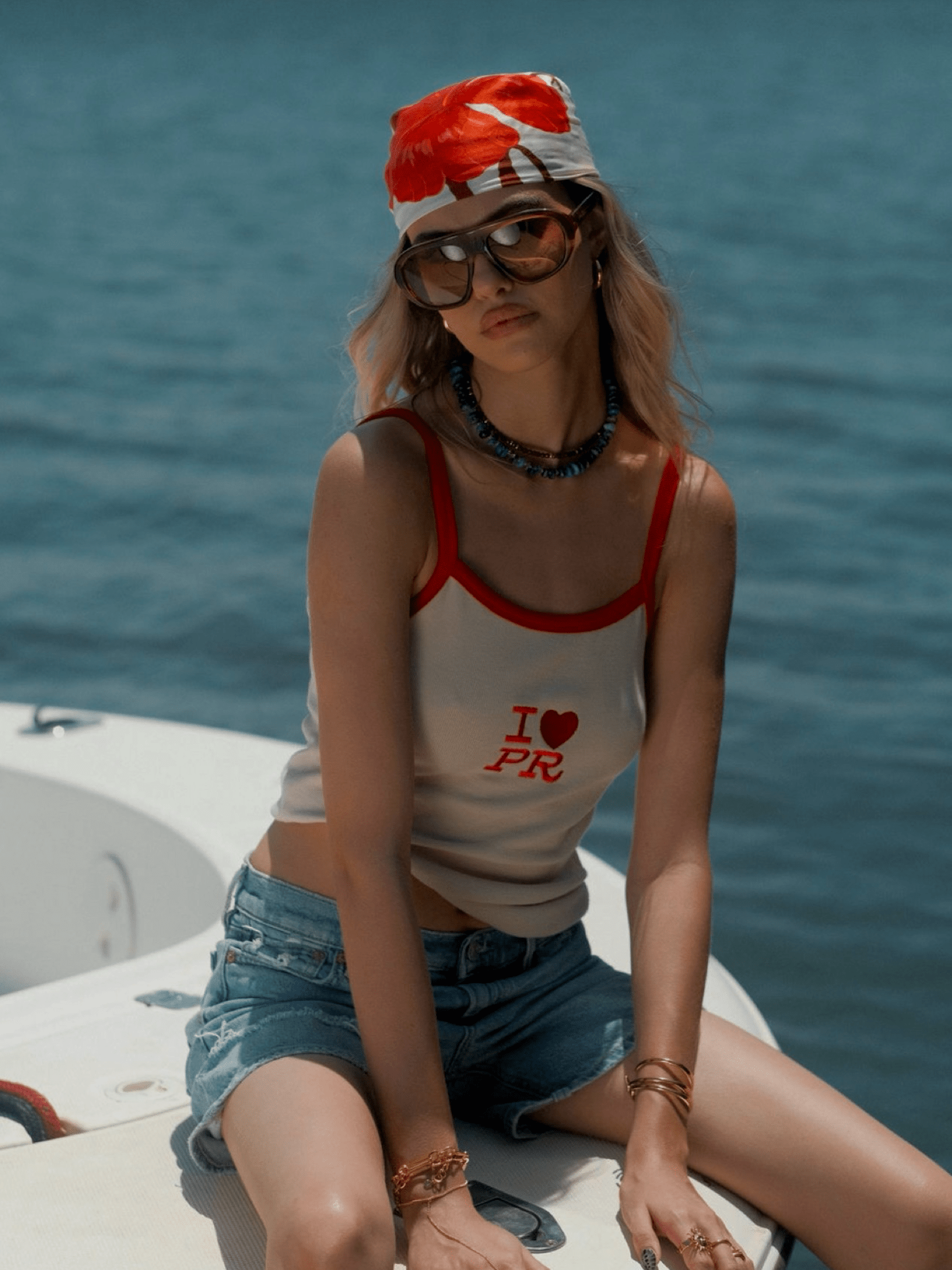 Puerto Rico Scarf Top/Bandana