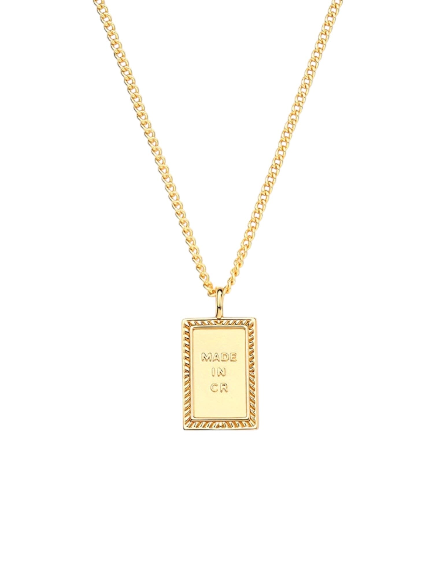 Made in Costa Rica (CR) Necklace