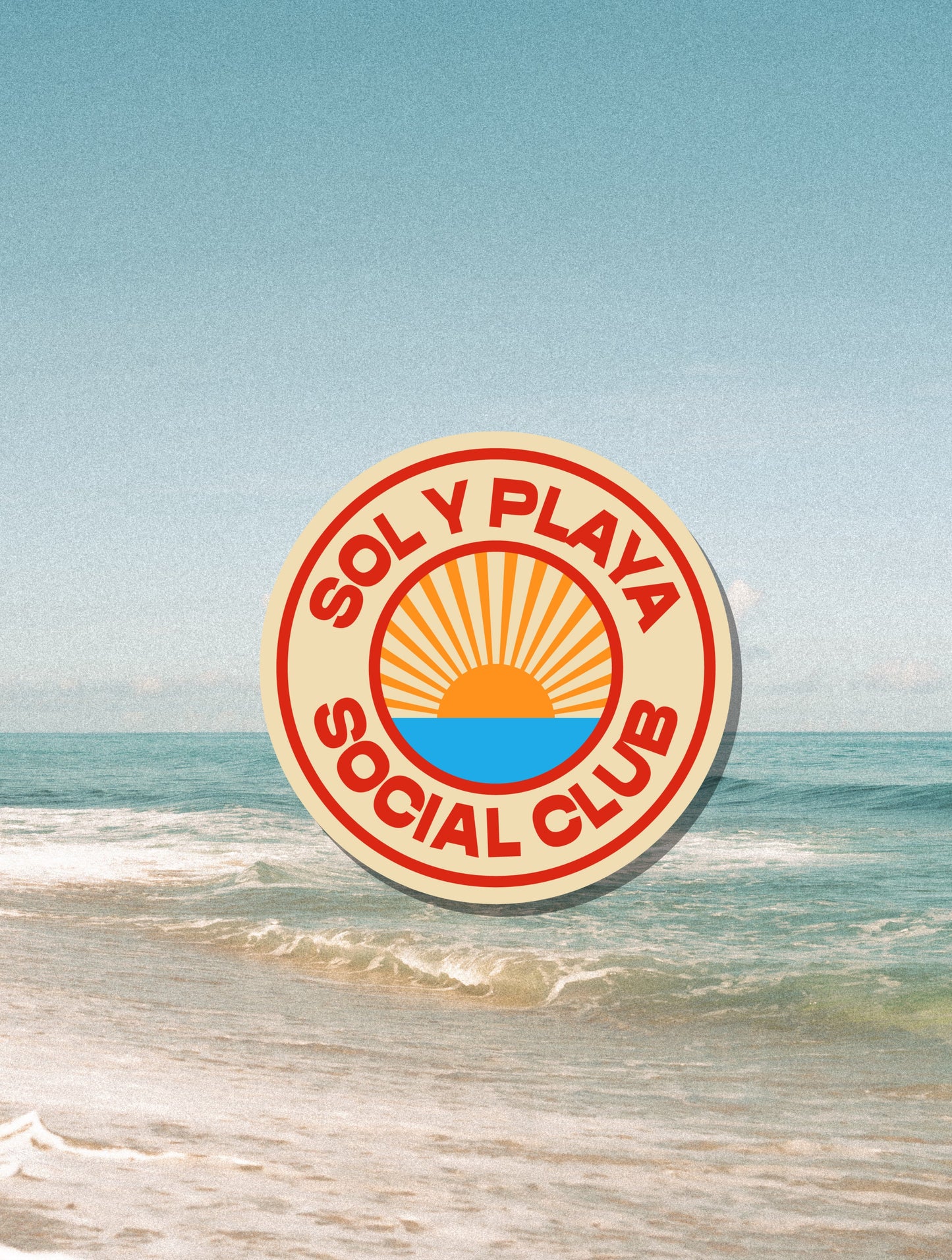 Salió el Sol Stickers Eledé Sol y Playa Social Club 